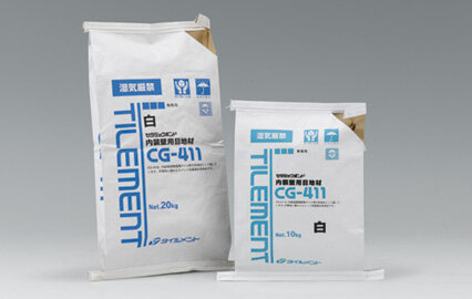 CG-411 白色 20kg/袋 内装用セメント系目地材 タイルメント