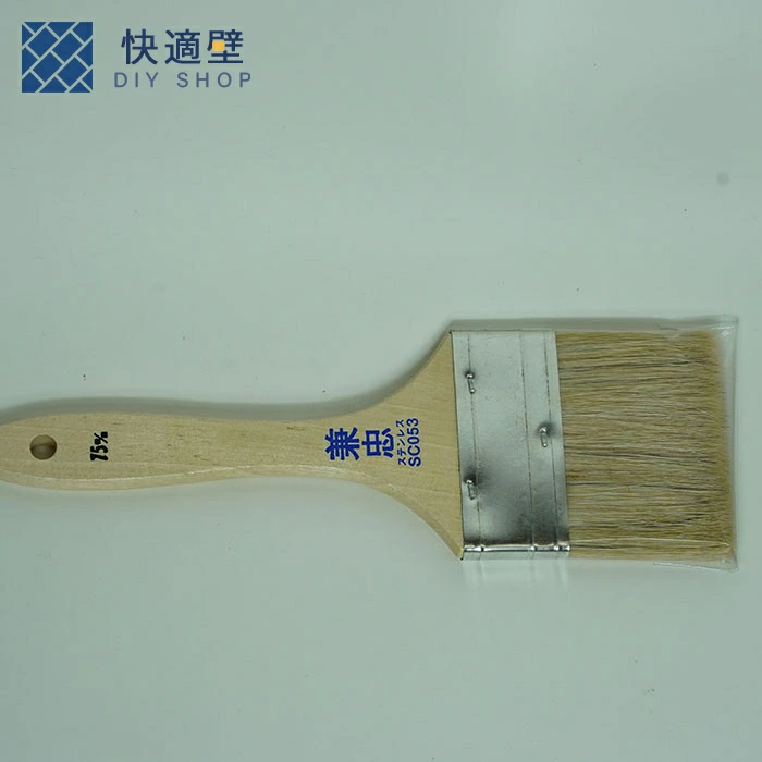 左官用チリ刷毛 ダスター刷毛 75mm 12個
