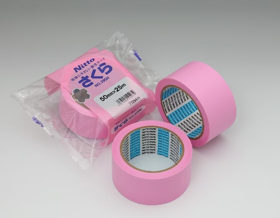 養生テープ さくら No.395N 50mm幅×25m長 1ケース（30巻） 日東電工